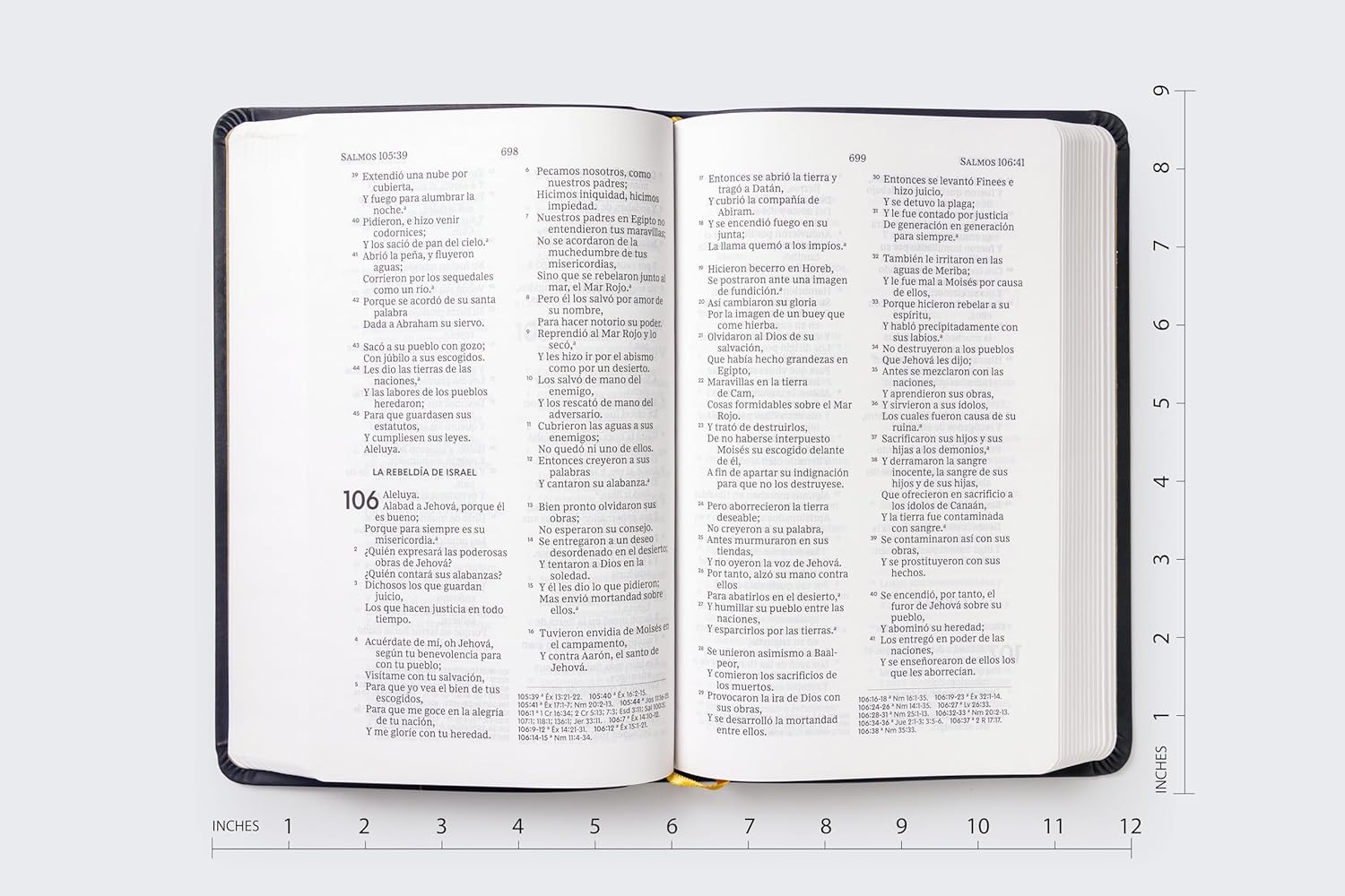 Biblia RVR1960 premios y regalos negra im piel 10.5pt