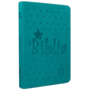 Biblia TLA mediana verde aquamarina TLA066LGPJR